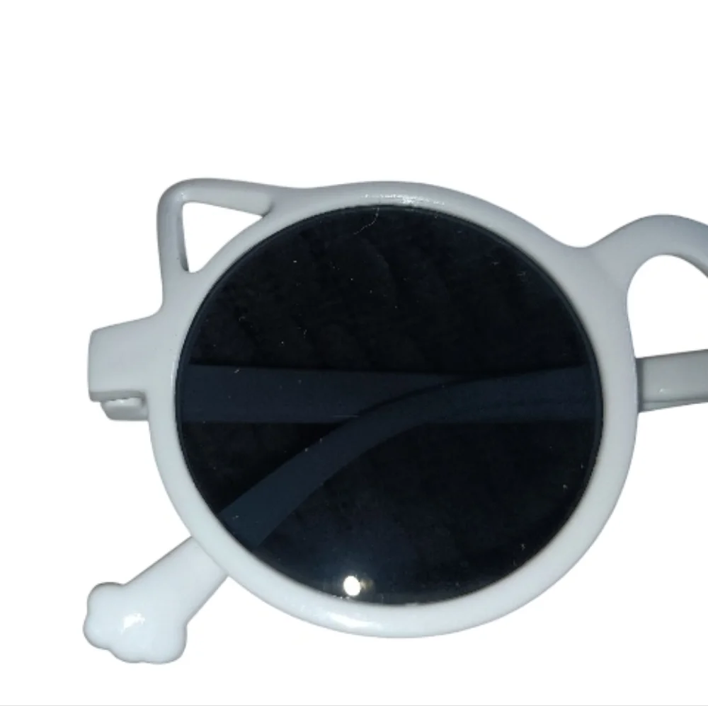 4/$15 White Cat-Eye Round Sunglasses Kids Summer Clothes